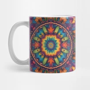 Colorful kaleidoscope Pattern Mug